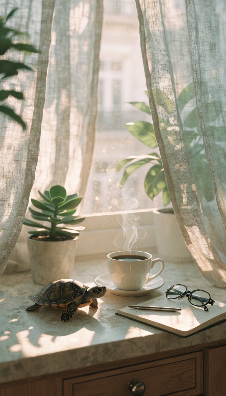 Free Peaceful Morning Moments Image - Turtle, Morning, Sunrise ...
