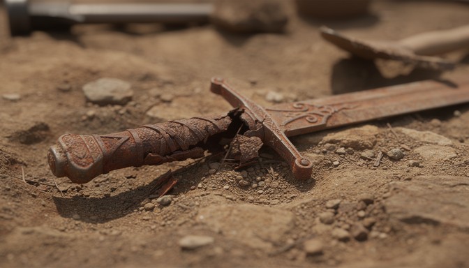 Free Ancient Rusted Weapon Image - Archaeology, Sword, Hilt | Download ...
