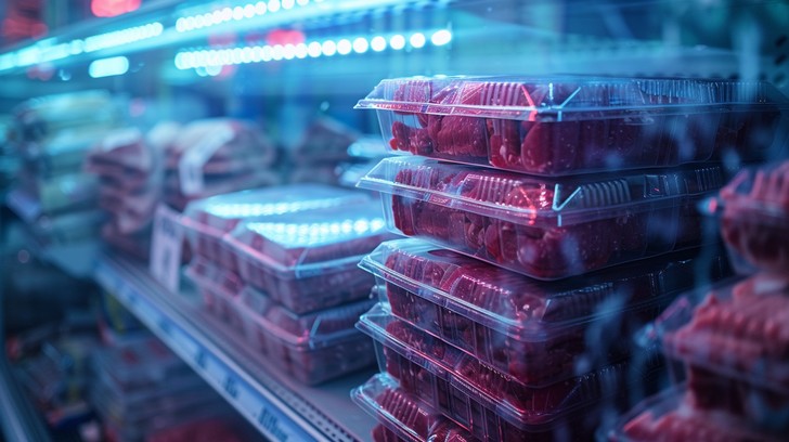 Strawberries In Store Free Strawberries in Store Image - Strawberries, Store, Plastic ...