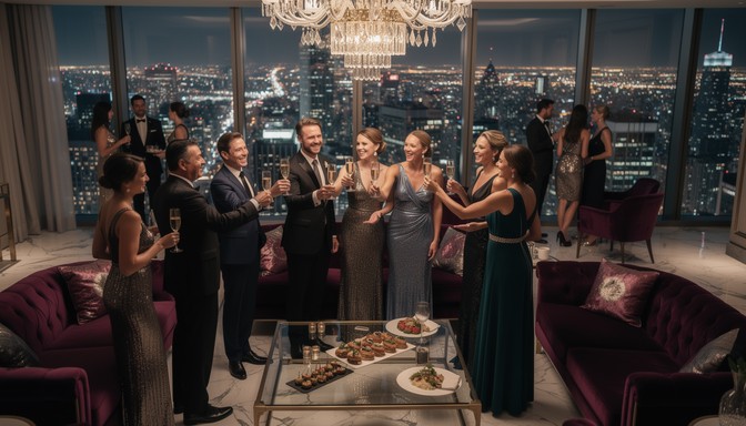 Free Luxury Penthouse Celebration Image - Penthouse, Party, Celebration ...