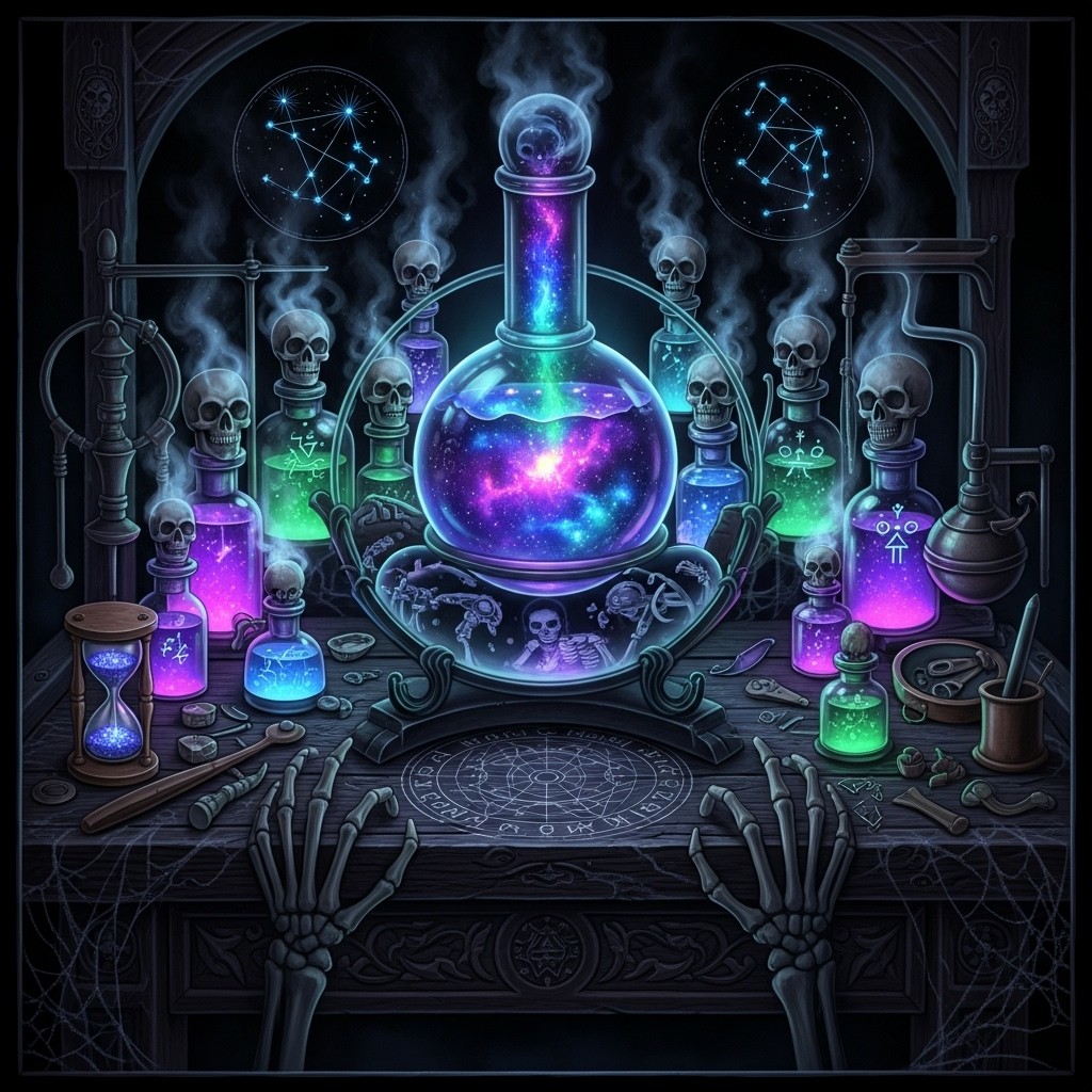 Free Mystical Potion Altar Image - Alchemy, Potion, Gothic | Download ...
