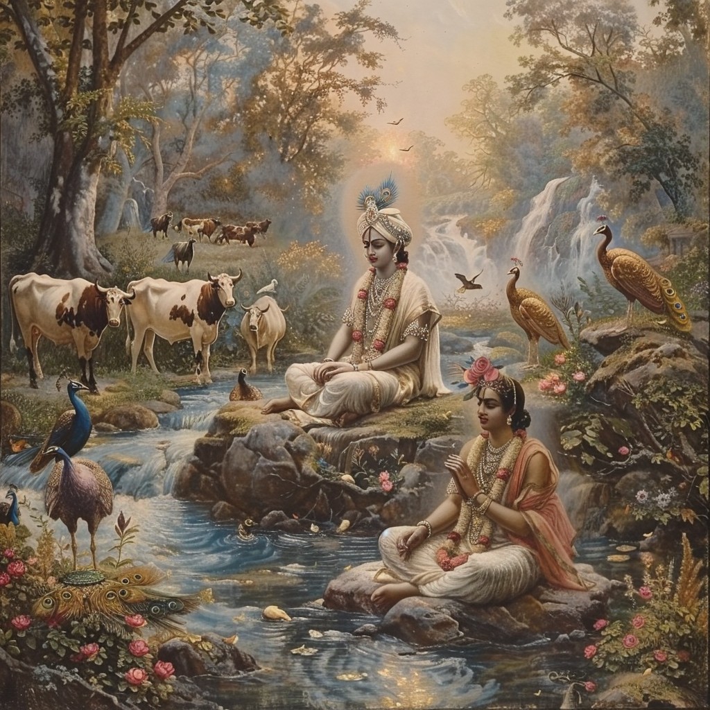 Free Idyllic Nature Scene Image - Artwork, Meditation, Tranquility ...