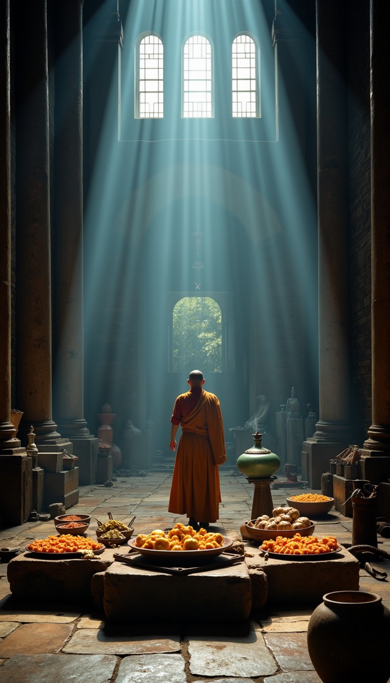 Consuming Ritual Free Sacred Food Ritual Image - Temple, Offering, Ritual | Download at ...