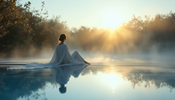 Free Misty Mountain Reflection Image - Tranquil, Reflection, Misty ...