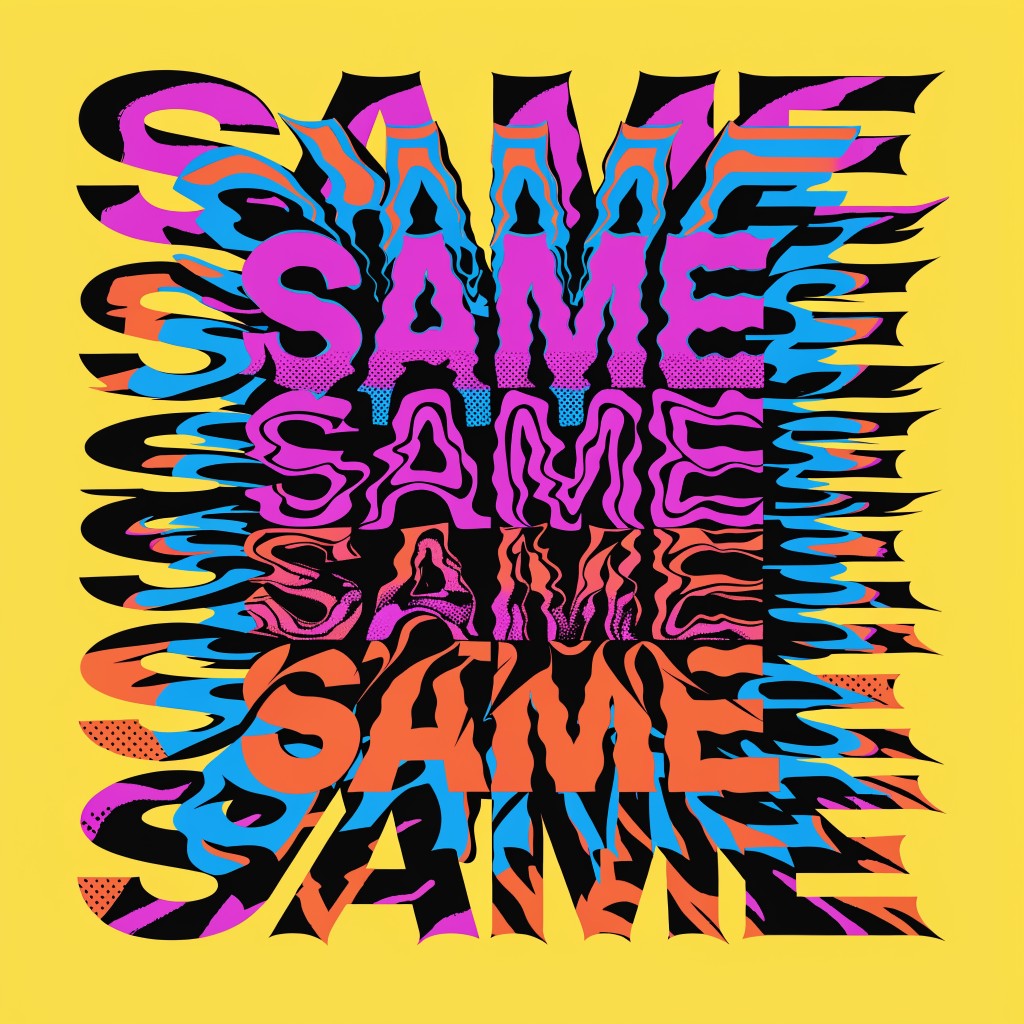 Free Same But Different Image - Typography, Popart, Retro | Download at ...