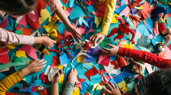 Free Colorful Craft Play Image - Children, Creativity, Crafts ...