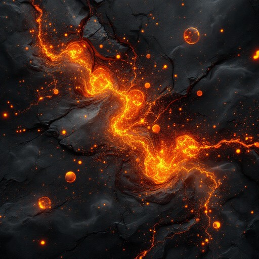 Ember Abstract Free Fiery Ember Dance Image - Abstract, Lava, Flow | Download at StockCake