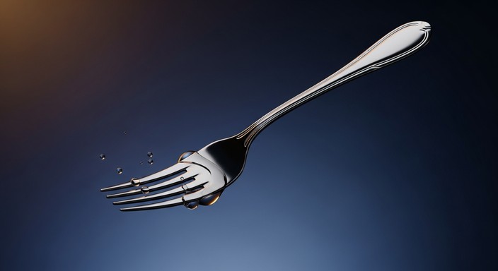 Free Floating Silver Fork Image - Fork, Floating, Stainless | Download ...