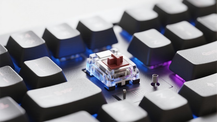 Single Led Keyboard Switch Free Illuminated Switch Detail Image - Mechanical, Switch, Keyboard ...