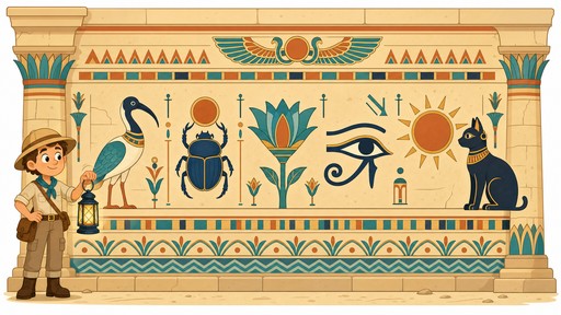 Download Cartoon Egyptian Temple Image - Egypt, Egyptian, Illustration ...