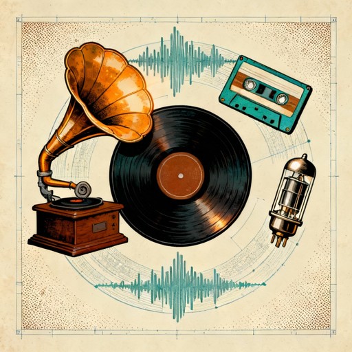 Free Audio Evolution Timeline Image - Vinyl, Gramophone, Cassette ...
