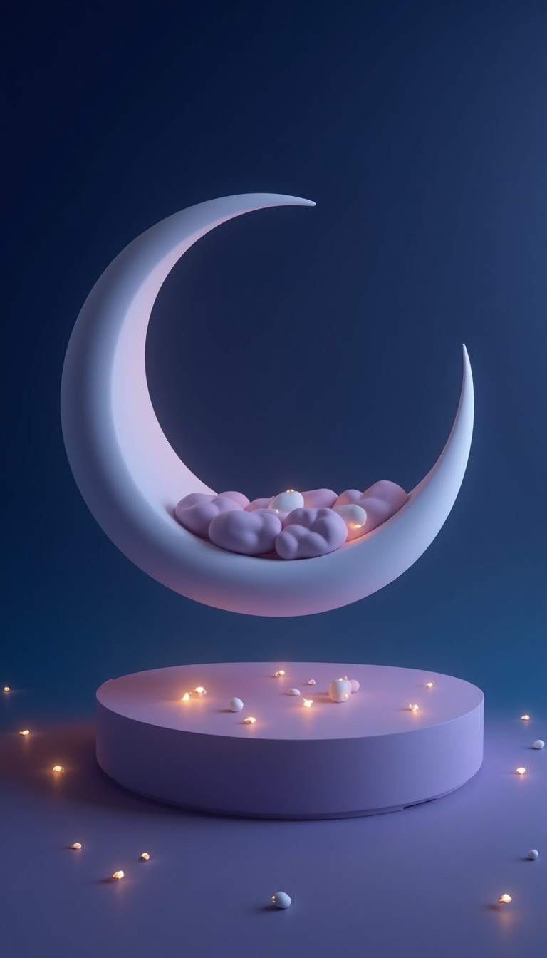 Free Floating Moon Treasure Image - Moon, Crescent, Floating | Download ...