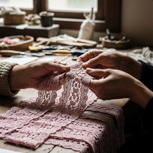 Free Traditional lace craft Image - Craftsmanship, Lace, Pink ...
