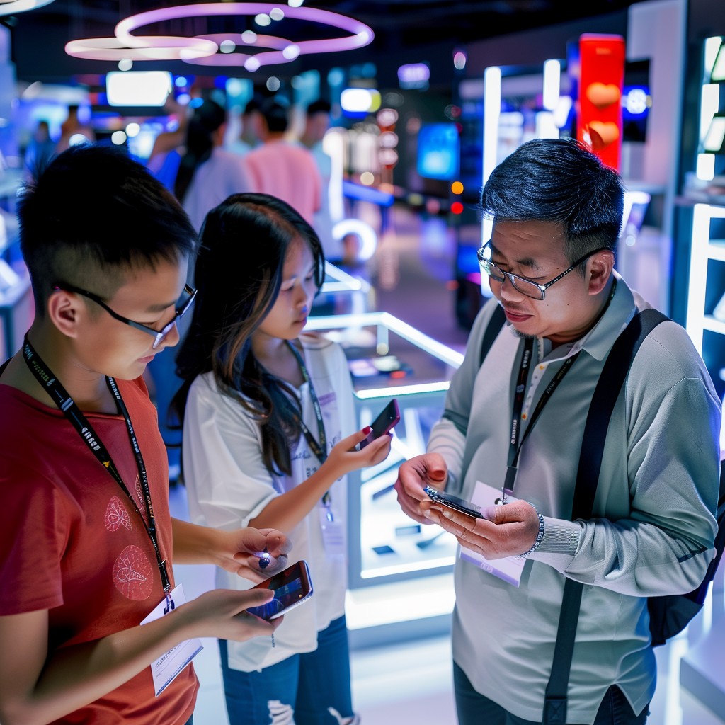Free Tech Store Interaction Image - Technology, Smartphones ...
