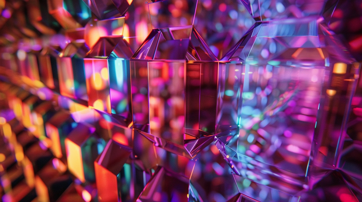 Free Vibrant Crystal Display Image - Crystals, Vibrant, Iridescent ...