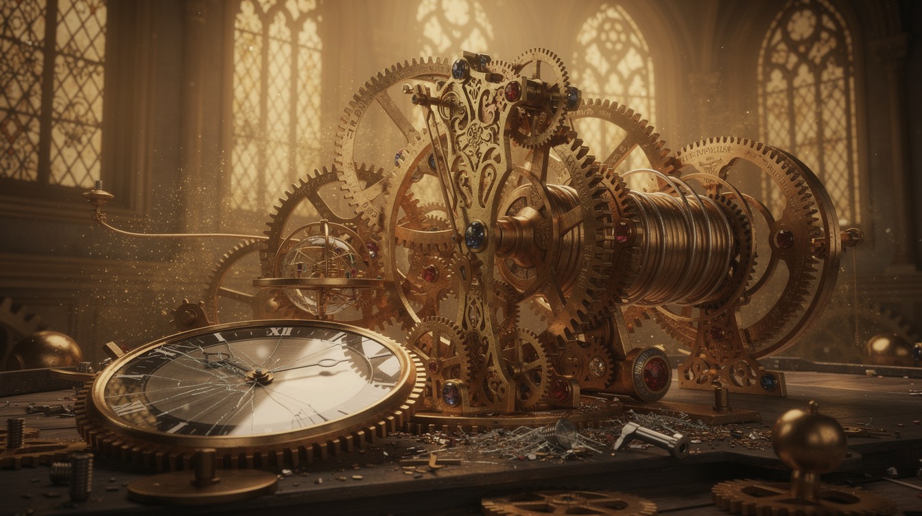 Forever Time Clock Free Time Stops Forever Image - Steampunk, Clockwork, Gears | Download ...