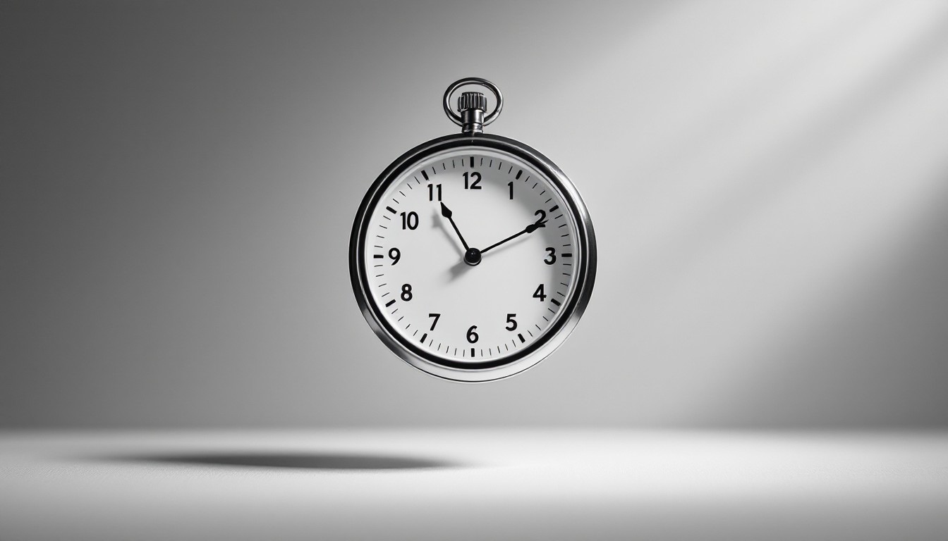 Free Floating Timeless Clock Image - Clock, Floating, Minimal ...