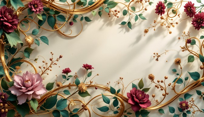 Free Elegant Floral Frame Image - Vintage, Ornate, Floral | Download at ...