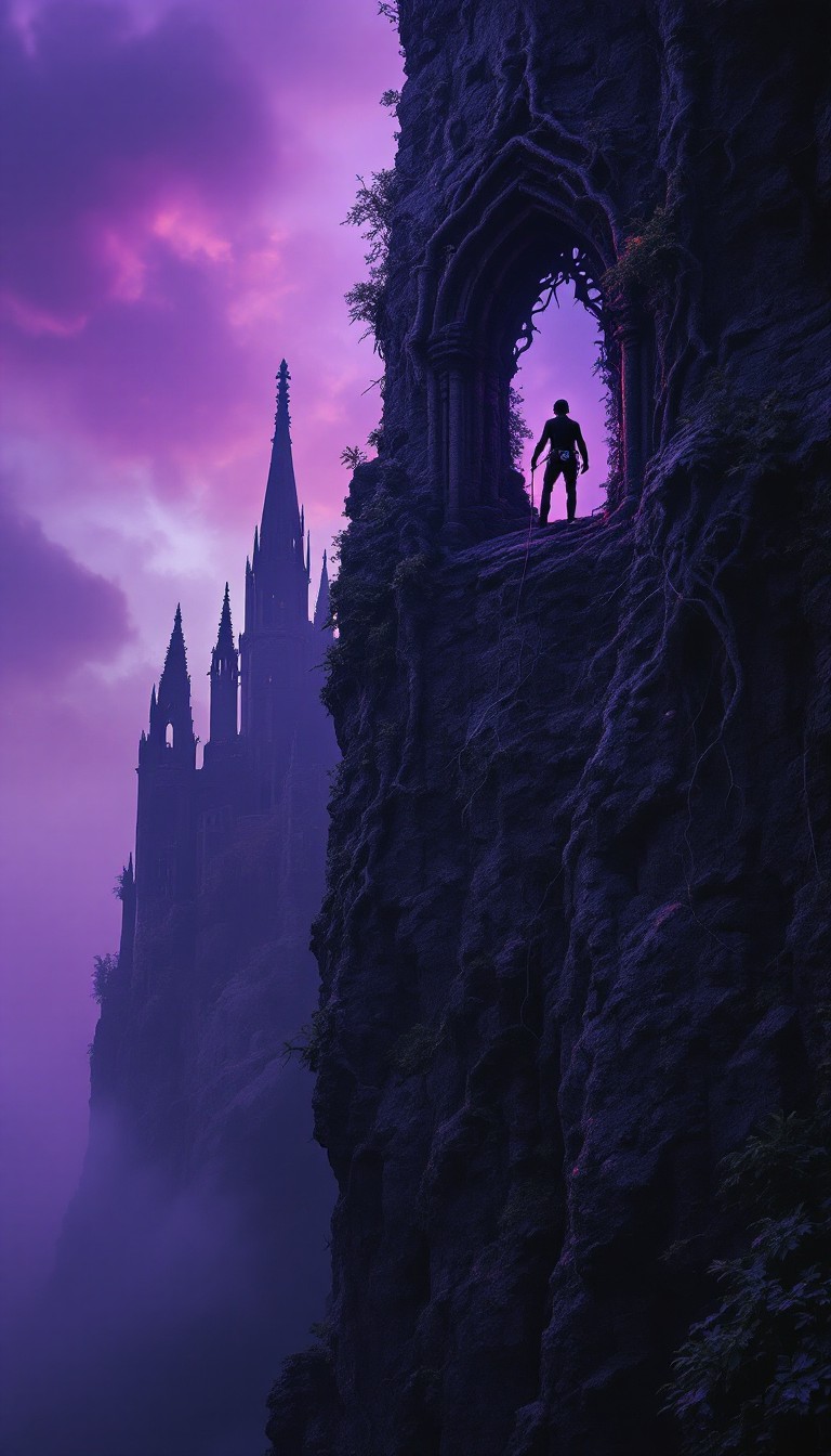 Free Gothic Climber's Ascent Image - Gothic, Climber, Purple | Download ...