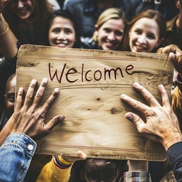 Free Unified Welcome Gesture Image - Unity, Diversity, Welcome ...