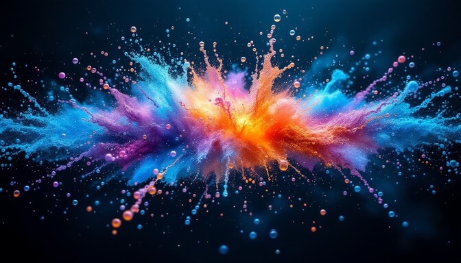 Free Colorful Dust Explosion Image - Colorful, Explosion, Dust ...
