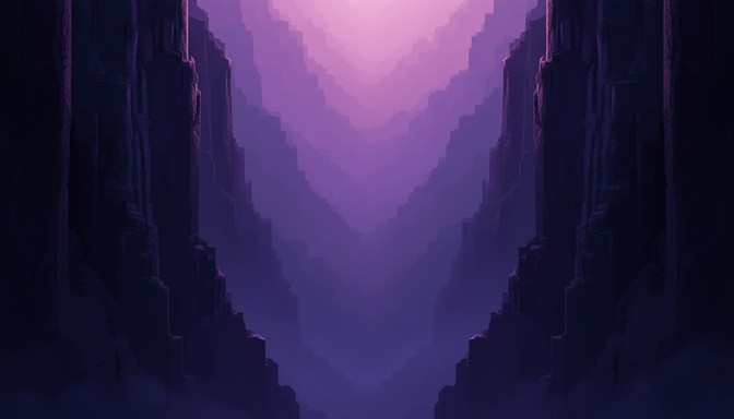 Purple Rocks Chasm Free Mysterious Purple Chasm Image - Canyon, Chasm, Purple | Download ...