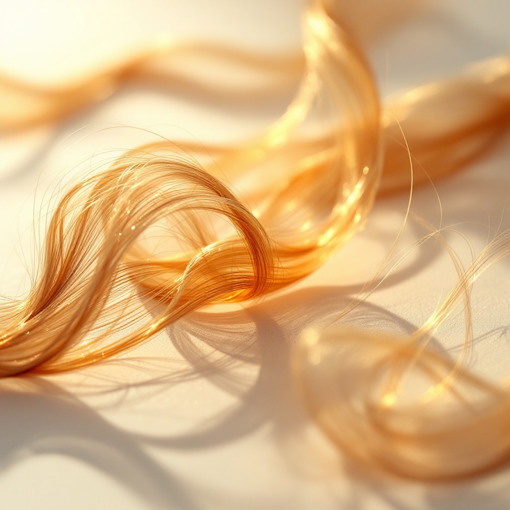 Golden Thread Hair Free Golden Hair Strands Image - Hair, Macro, Strands | Download at ...