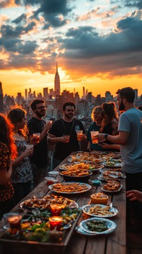 Open Rooftop Party Free Rooftop Dinner Party Image - Rooftop, Dinner, Party | Download at ...
