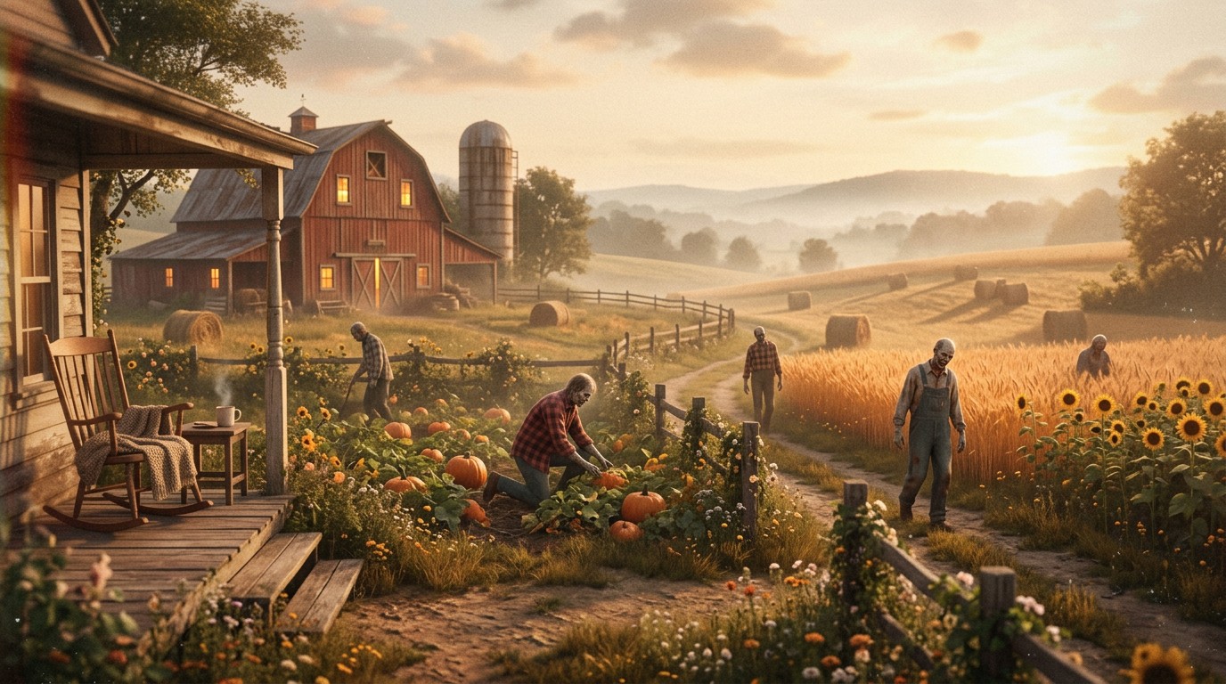 Free Cozy Apocalyptic Farm Image - Zombies, Undead, Farm | Download at ...