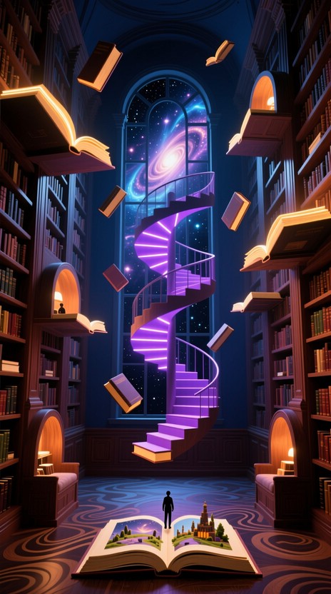 Free Infinite Library Dreams Image - Library, Reading, Books | Download ...