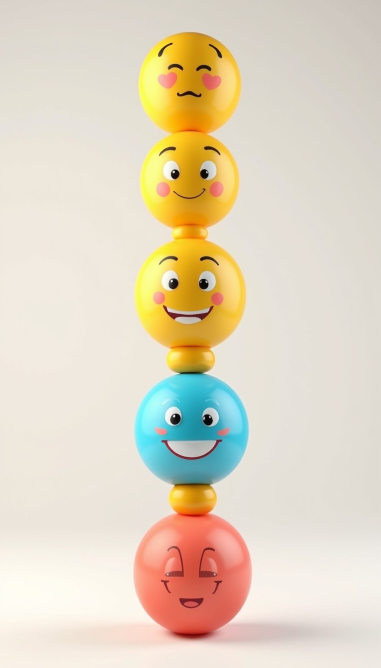 Free Emoticon Evolution Stack Image - Emoticons, Stack, Spheres ...