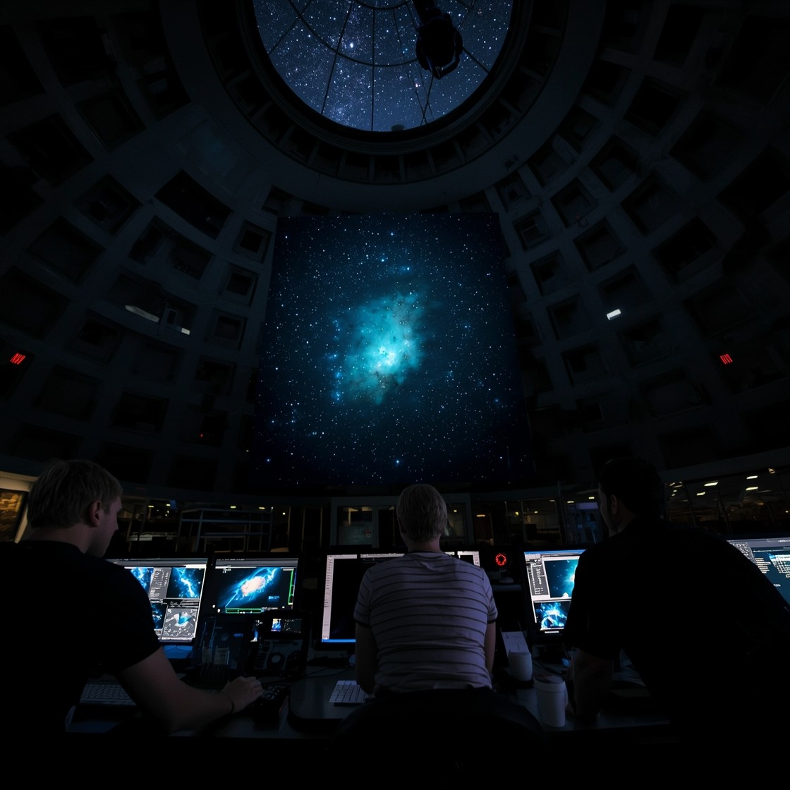 Free Cosmic Discovery Moment Image - Observatory, Astronomy, Scientists ...