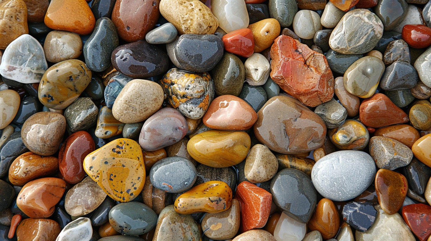 Free Colorful pebble collection Image - Pebbles, Colorful, Nature ...