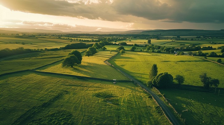 Free Sunset rural path Image - Sunset, Countryside, Road | Download at ...
