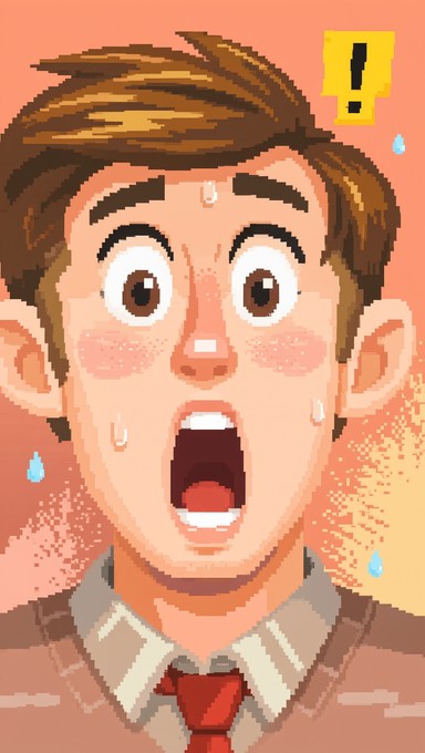Free Shocked Pixel Portrait Image - Pixel, Portrait, Surprised ...