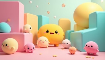 Free Colorful cartoon friends Image - Cute, Characters, Cartoon ...