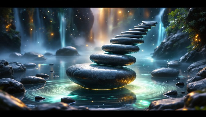 Real Levitating Rocks Free Levitating River Rocks Image - Fantasy, Surreal, Stones | Download ...