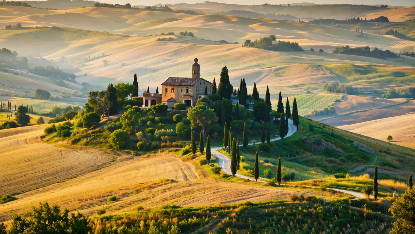 Italy Countryside Ranches Free Italian Countryside Dreams Image - Tuscany, Italy, Countryside ...