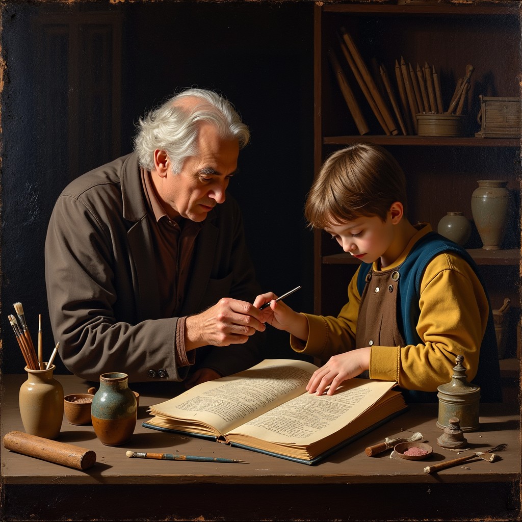 Free Craftsman and Apprentice Image - Craftsmanship, Tradition ...