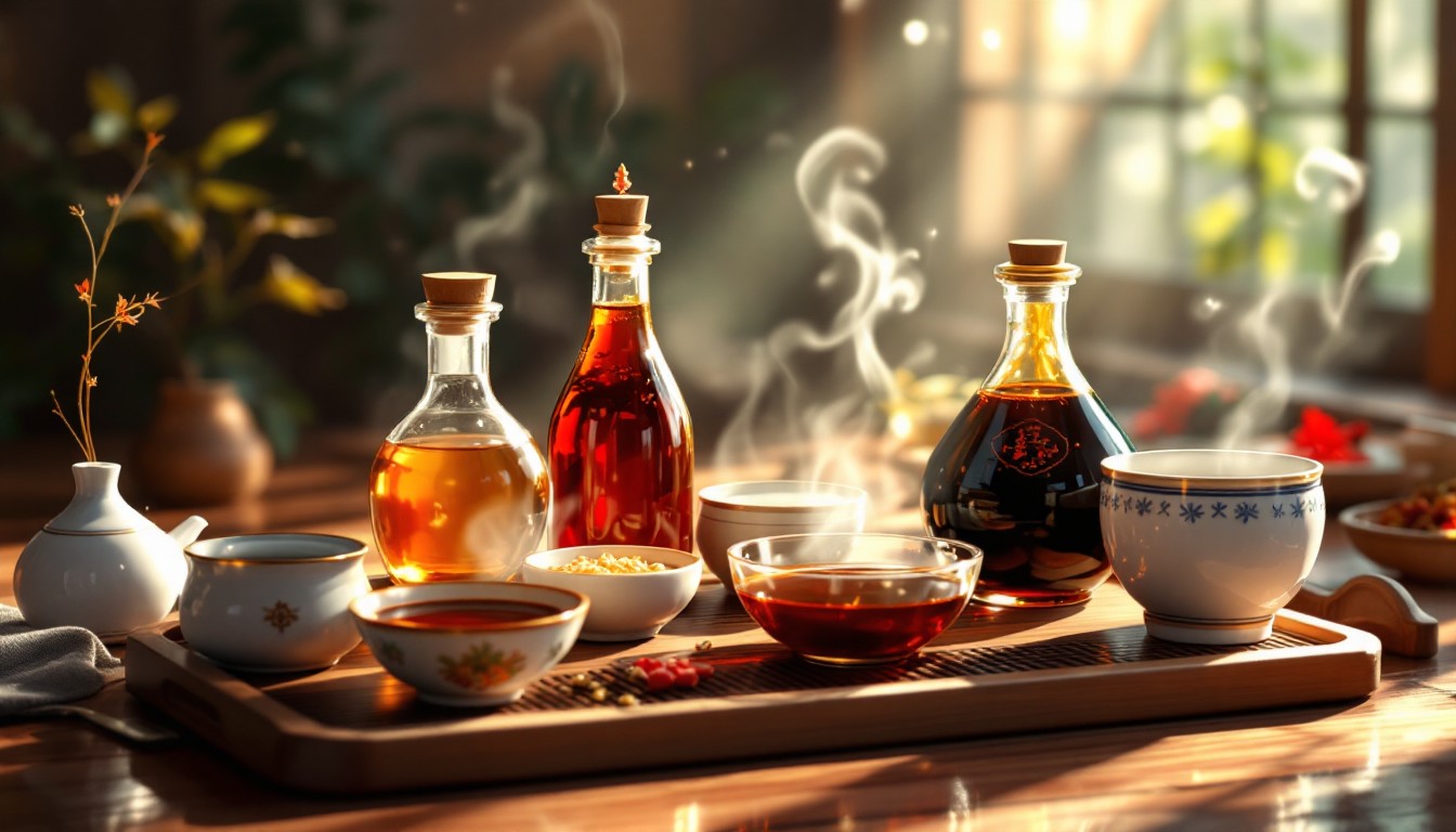 Free Traditional Condiment Arrangement Image - Condiments, Bottles ...