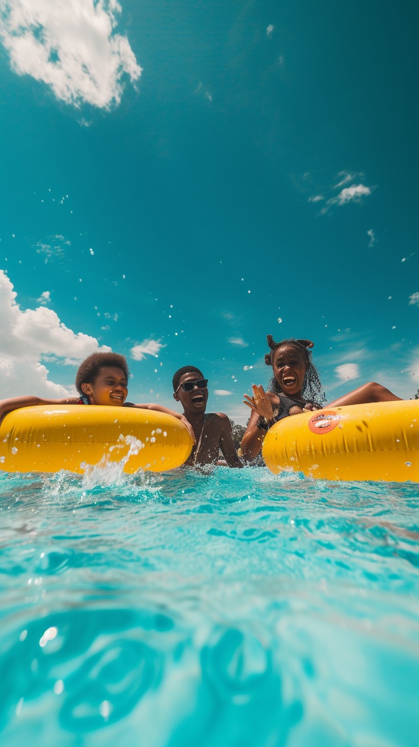 Free Pool Fun Time Image - Summer, Friends, Pool | Download at StockCake