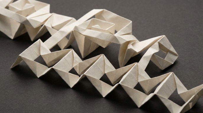 Free Geometric Paper Sculpture Image - Origami, Paper, Geometric ...