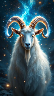 Free Cosmic Goat Guardian Image - Mystical, Cosmic, Goat | Download at ...