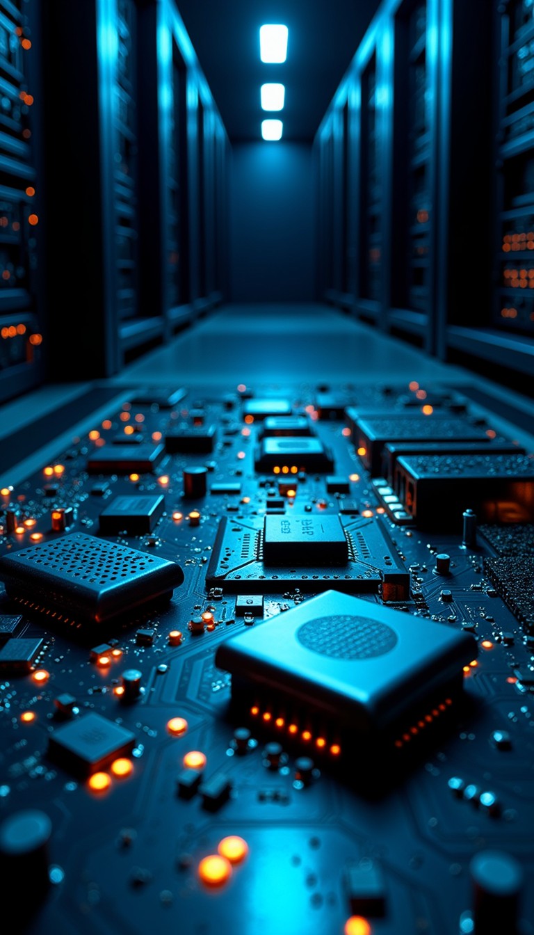 Download Digital Hardware Core Image - Circuitboard, Cyberpunk ...