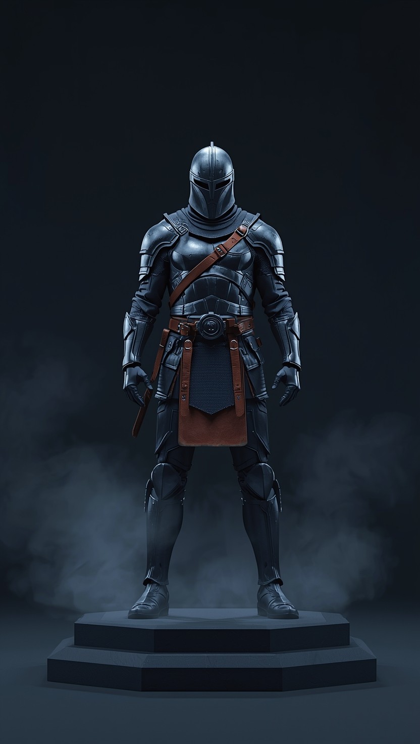 Free Lone Warrior Stands Photo - Warrior, Armor, Knight | Download at ...
