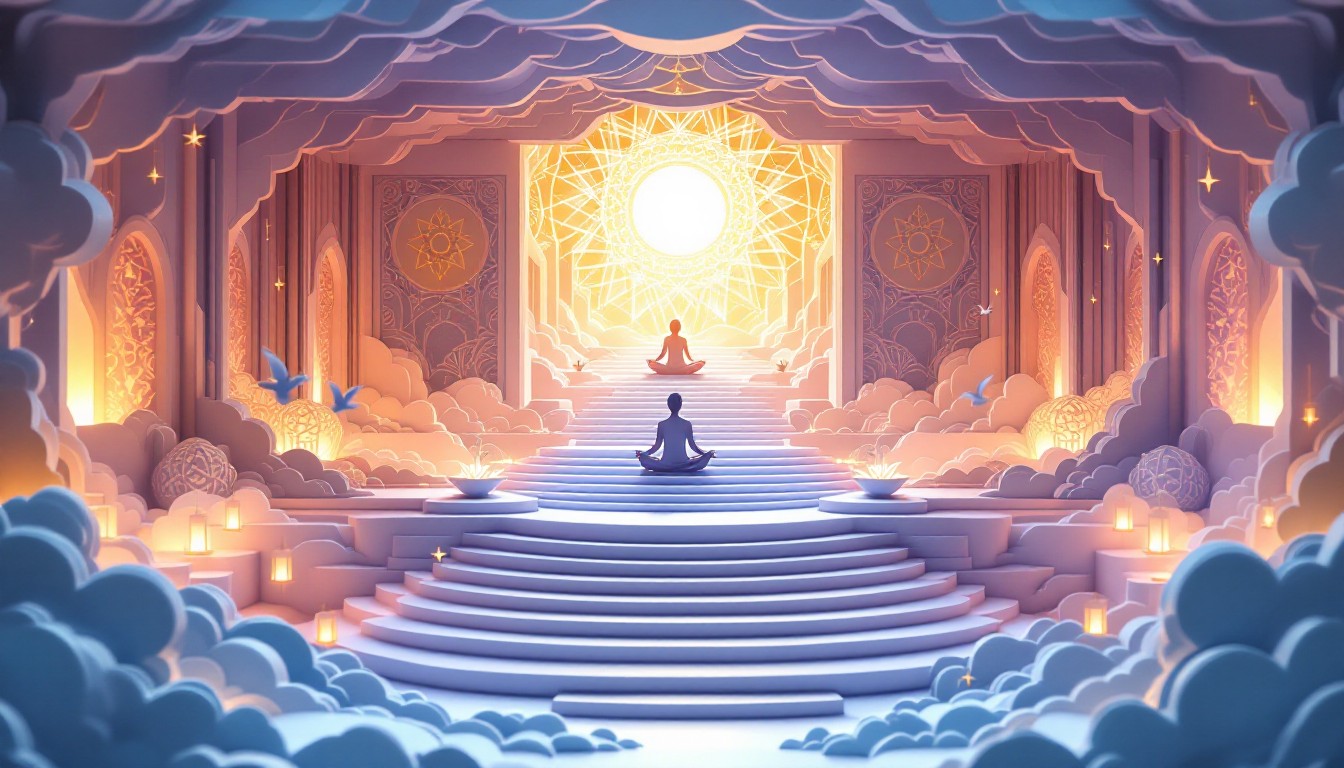 Sacrd Paper Free Sacred Paper Sanctuary Image - Diorama, Papercraft, Meditation ...