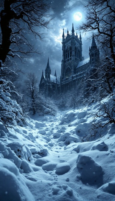 Gothic Cold Free Frozen Gothic Cathedral Image - Cathedral, Gothic, Winter ...
