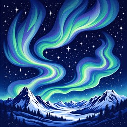 Free Northern Lights Dance Image - Aurora, Borealis, Mountains ...