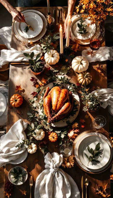 Free Thanksgiving Table Dreams Image - Thanksgiving, Turkey, Feast ...