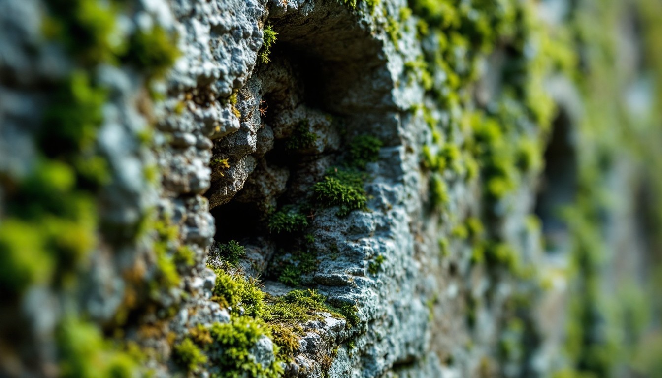 Free Moss Meets Stone Image - Moss, Stone, Texture | Download at StockCake